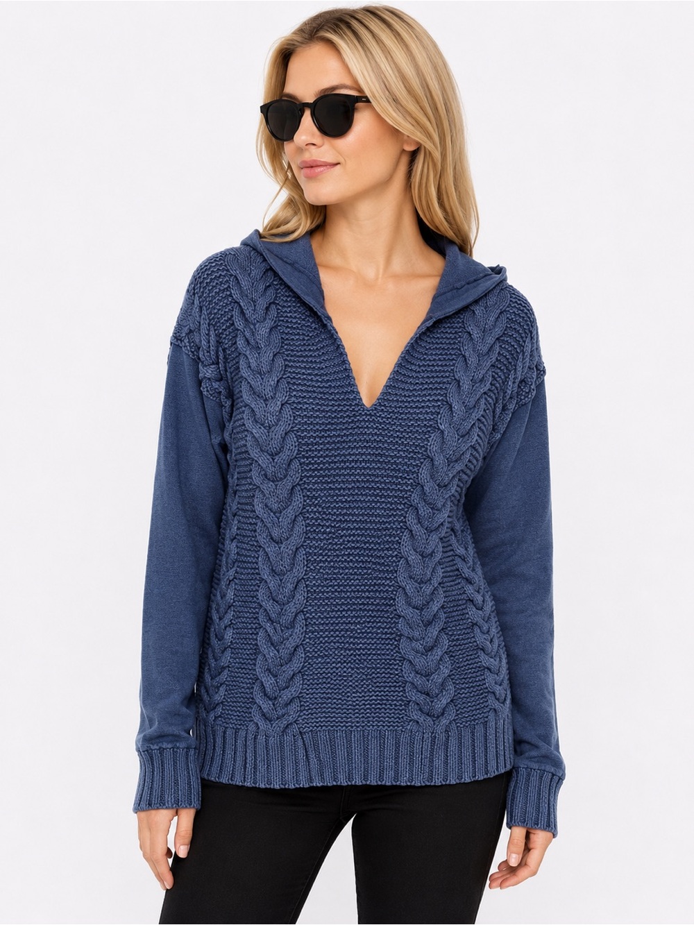 INC International Concepts Hooded Sweater